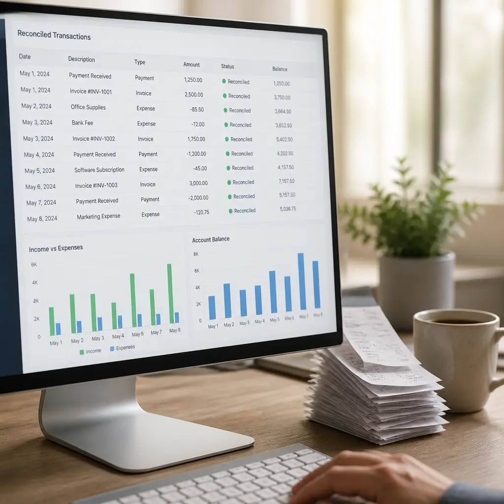 Monthly Bookkeeping & Reconciliation