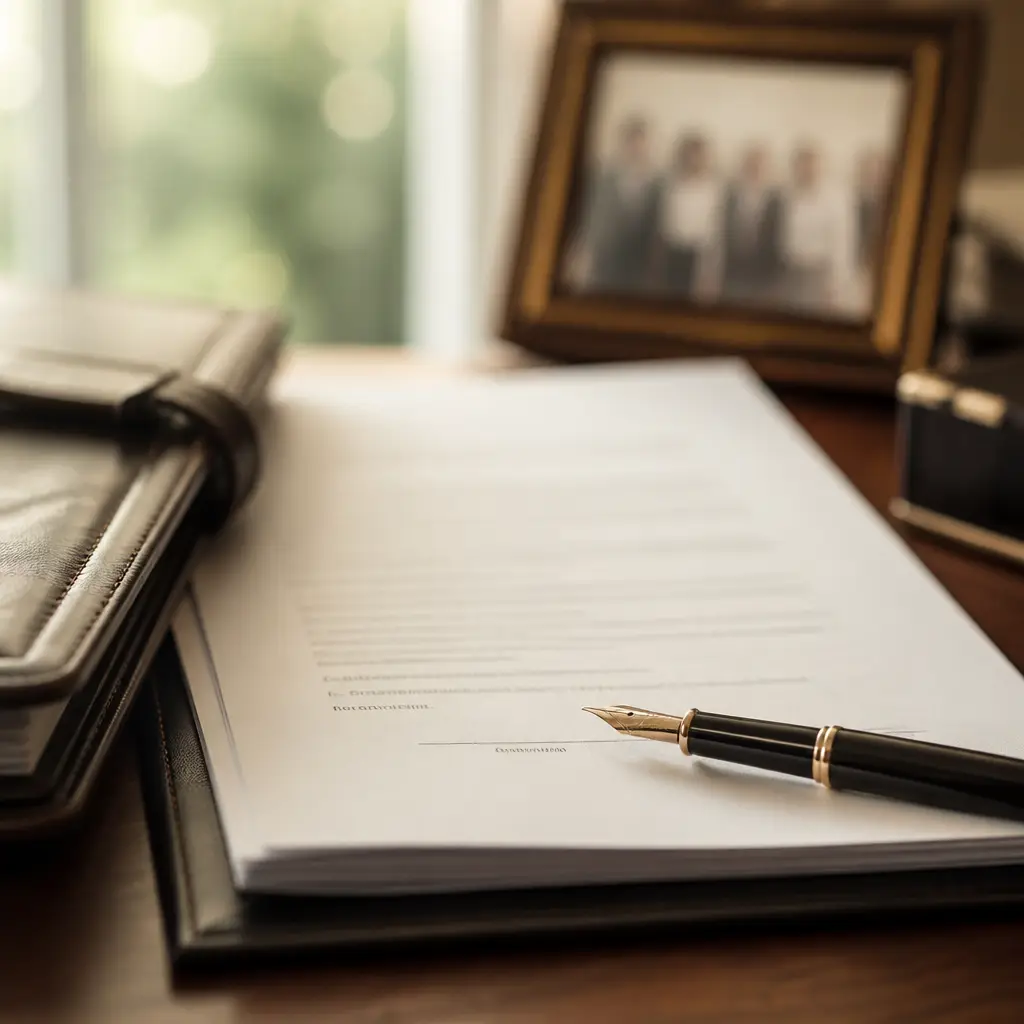 A financial plan reviewed page by page
