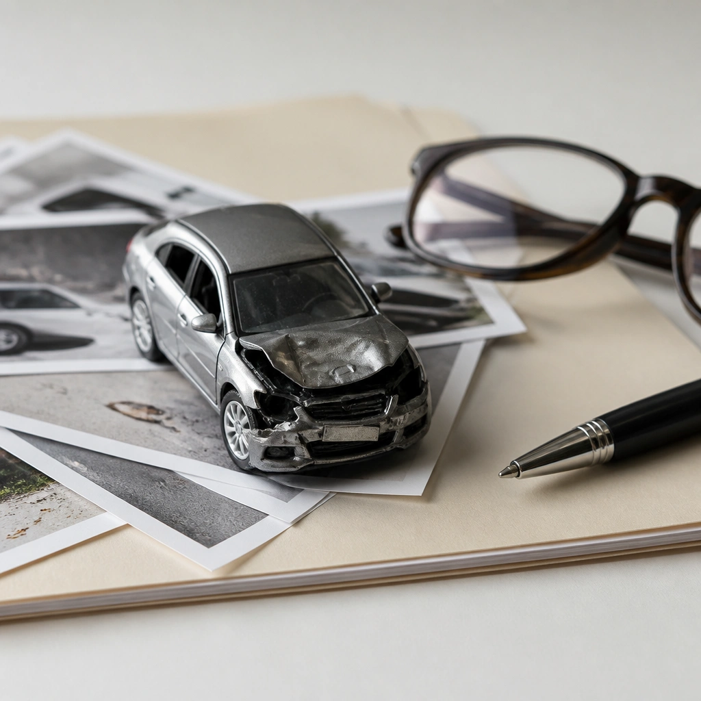 Attorney meeting an injured client to review a personal injury claim