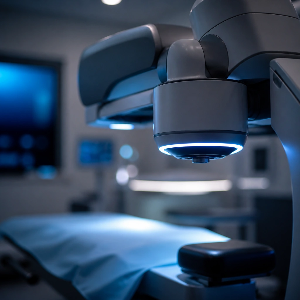 Vision testing with an acuity chart and occluder during a lens fitting